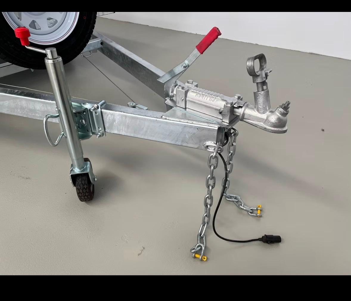 Heavy Duty Single Axle Box Trailer – 7×5 - view 4